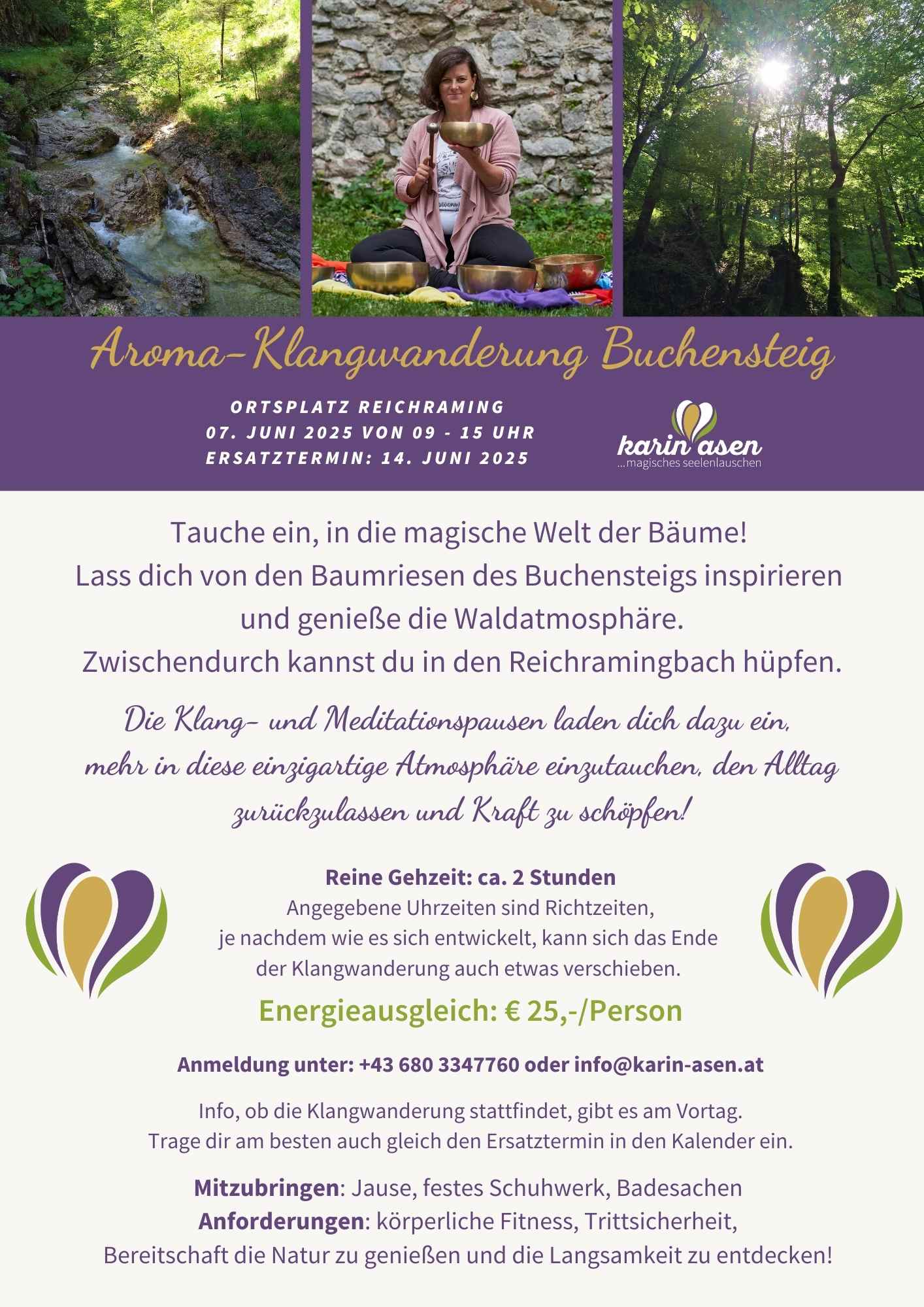 Aroma-Klangwanderung Buchensteig